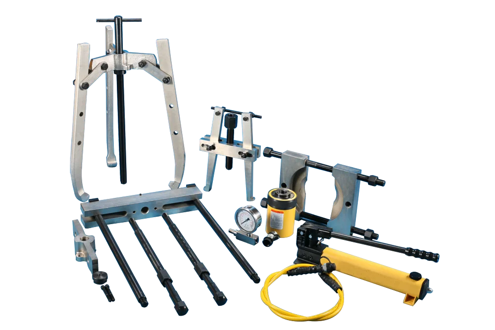 Multi-function universal hydraulic bearing separator puller set