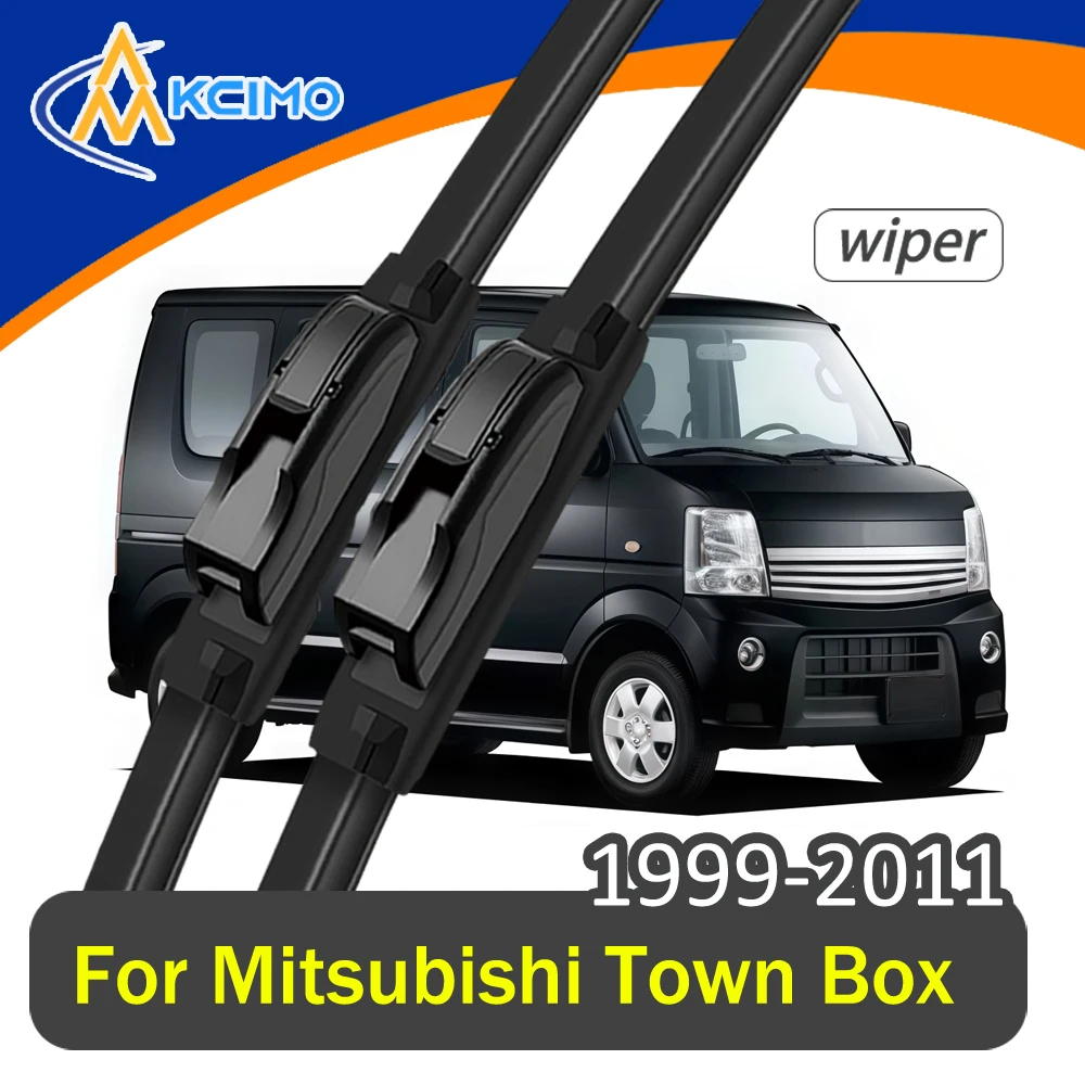 

Premium Front Windshield Wiper Blades Set For Mitsubishi Town Box U61W/62W/63W/64W 1999-2011 All-Weather Performance