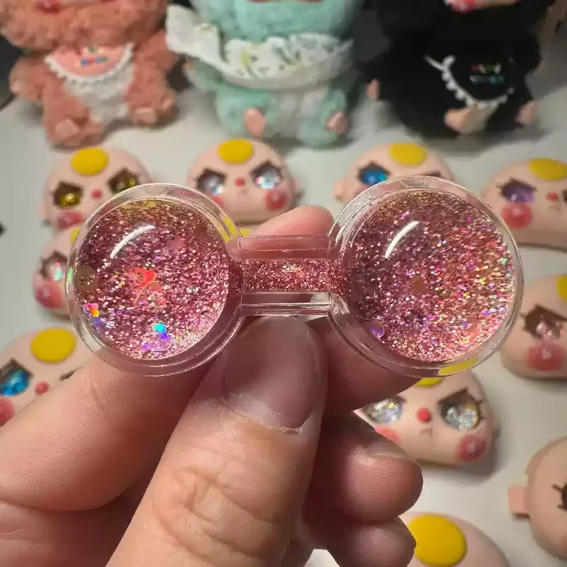 In Stock DIY Loose Baby Three Eyes Sand Eyes 14mm 200% BB3 Custom Parts for Lilitown Rabbit Dolls Replacement Accessories Gift