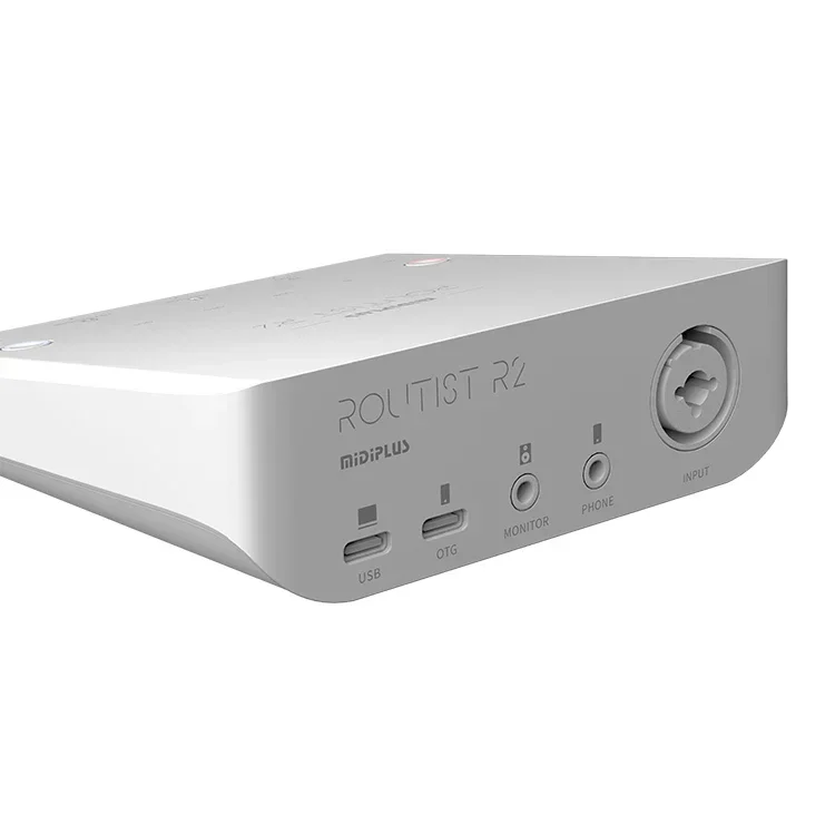 1 In 2 Out USB External Audio Sound  Professional Live Broadcast Recording Podcast Studio Mini Audio Mixer Processing