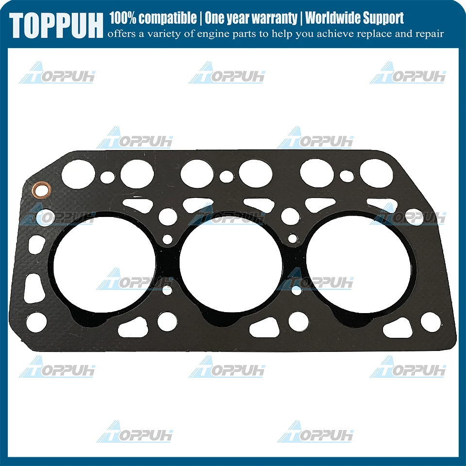 K3C Head Gasket For Mitsubishi Eurotrac TU1600 MT1601 TU150 Case-IH 234 (Graphite)