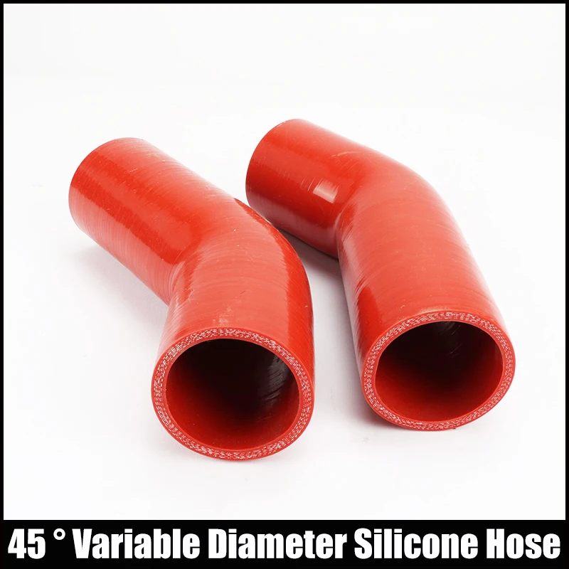 

45 degree Silicone Elbow Hose Rubber Joiner Bend Tube for Intercooler Cold Air Intake Hose Turbo Intake Pipe Modification tube