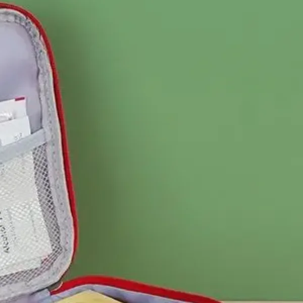 مجموعة أدوات الطوارئ المتينة في الهواء الطلق وحقيبة طبية بتصميم ذو طابقين