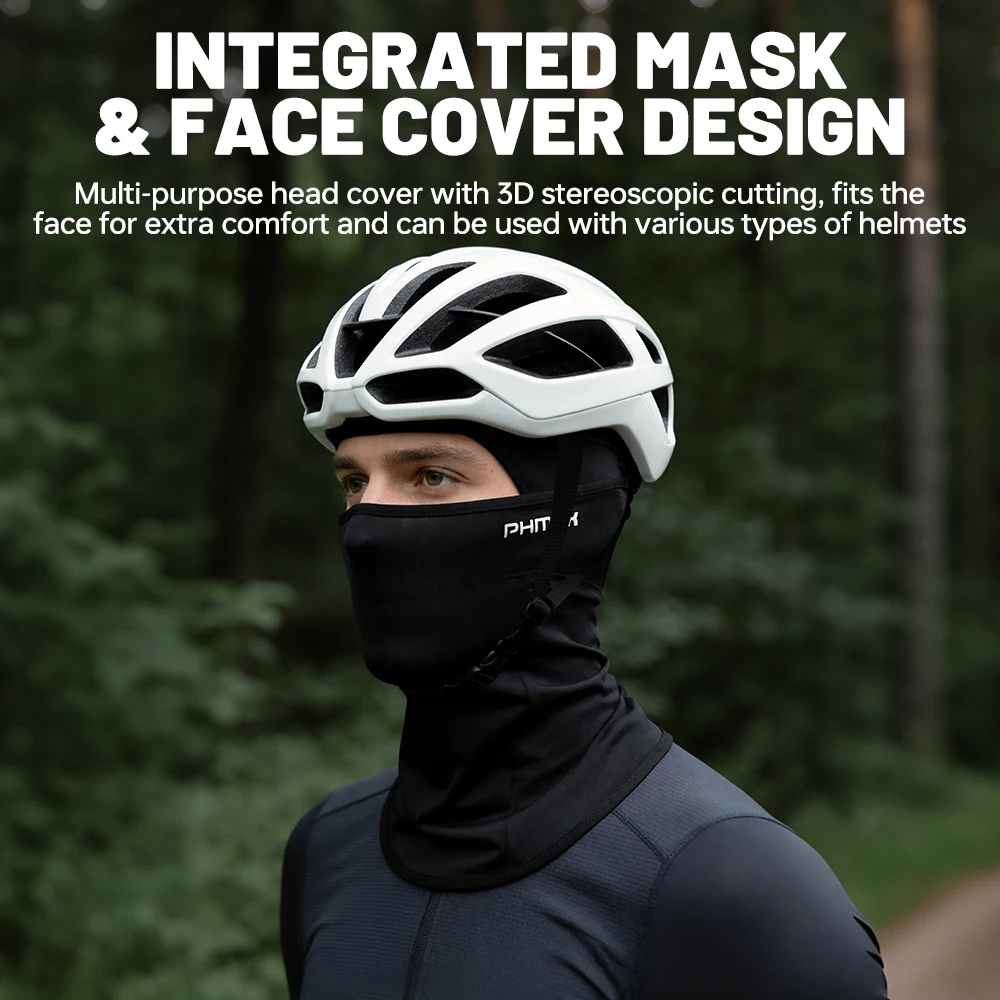 PHMAX Balaclava Summer Cycling Face Mask Absorb Sweat Breathable Hiking Camping Fishing Sport Face Scarf MTB Road Bike Mask