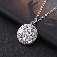 Tianji Mountain Top Starry Sky Pendant Alloy Necklace Men's and Women's Starry Sky Romantic Jewelry Gift