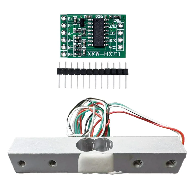 HX711 AD Module Weight Sensor 1kg 2kg 3kg 5kg 10kg 100g Load Cell Module Weighing Pressure Sensor Measurement Tools