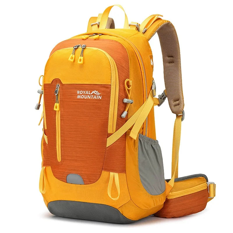 Nylon Waterproof Backpack Casual Outdoor 35L Large Capacity Travel Backpacks Hiking Camping Mountaineering Bag Youth Sports Bags