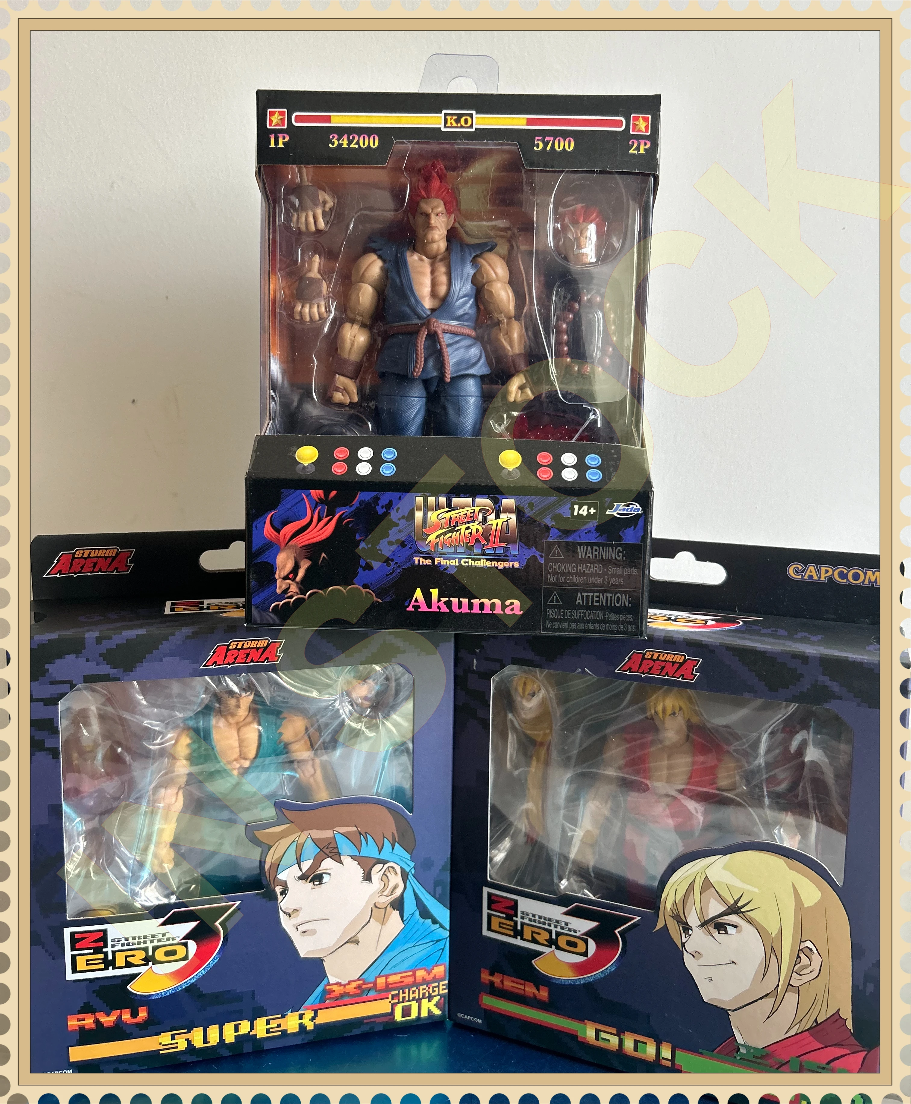 

NEW Original Storm Toys ST ARENA3 1/12 ARENA KEN SAGAT RYU WF2025venue Limited Color Matching in Stock Anime Figures Model Toy