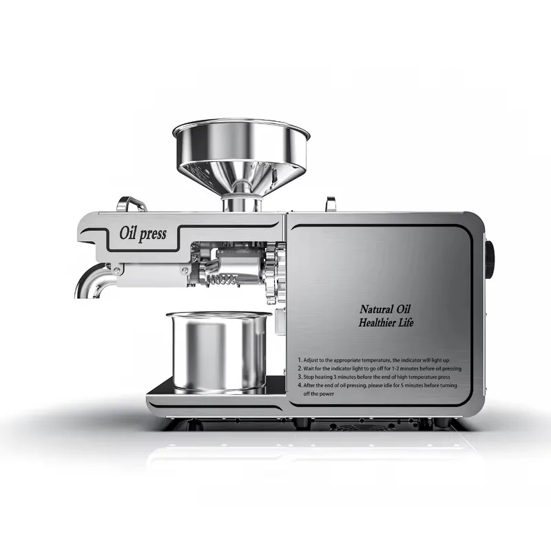 Groundnut Corn Peanut Oil Press Prickly Pear Seeds Oil Press Cold Oil Press Machine for Home Use