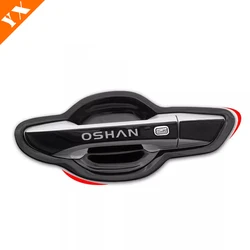 For Changan Oshan x7 plus 2024 2025 Accessories Stainless Car Side Door Knob Protector Door Handle Frame Anti Scratch Cover Trim