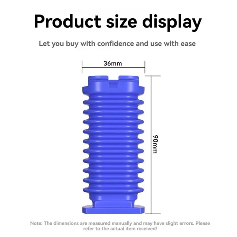 Mantieni il tubo flessibile del condotto inferiore dell'aspirapolvere per Dyson V8slim/Digital Slim/V10 Slim/V12/V12slim/V15 Rileva il tubo blu dell'aspirapolvere sottile