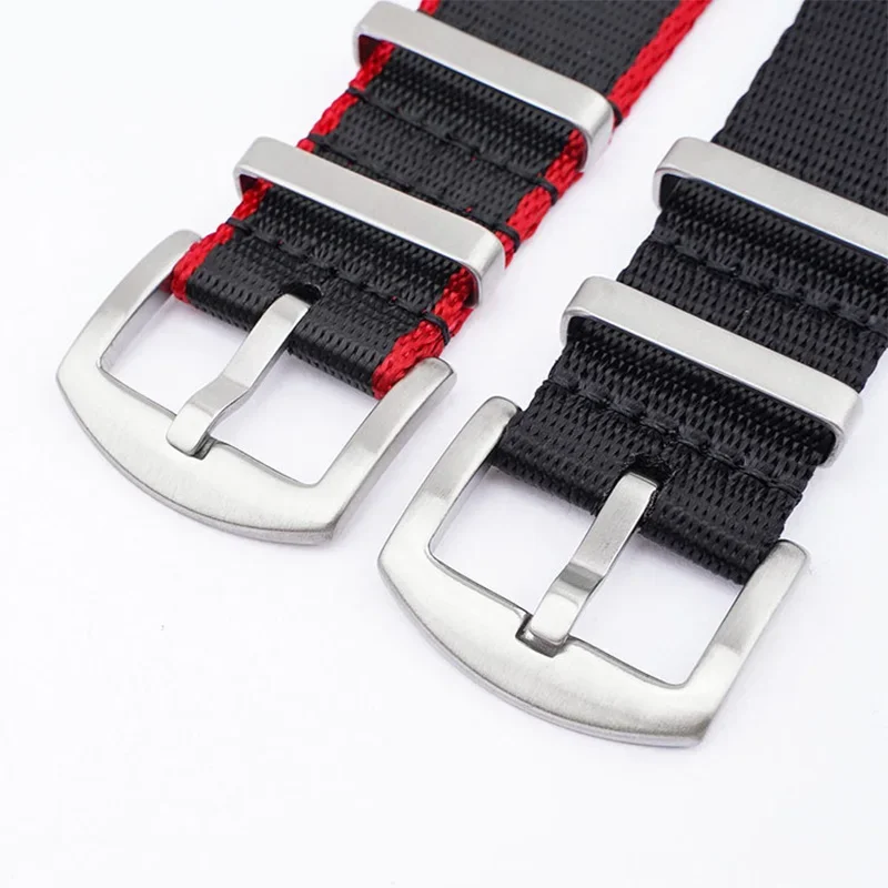 Higher Quality Nylon Watch Strap for Samsung Galaxy Watch 4 5 40mm 44mm Belt Quick Release 18mm 20mm 22mm 24mm for Seiko Strap