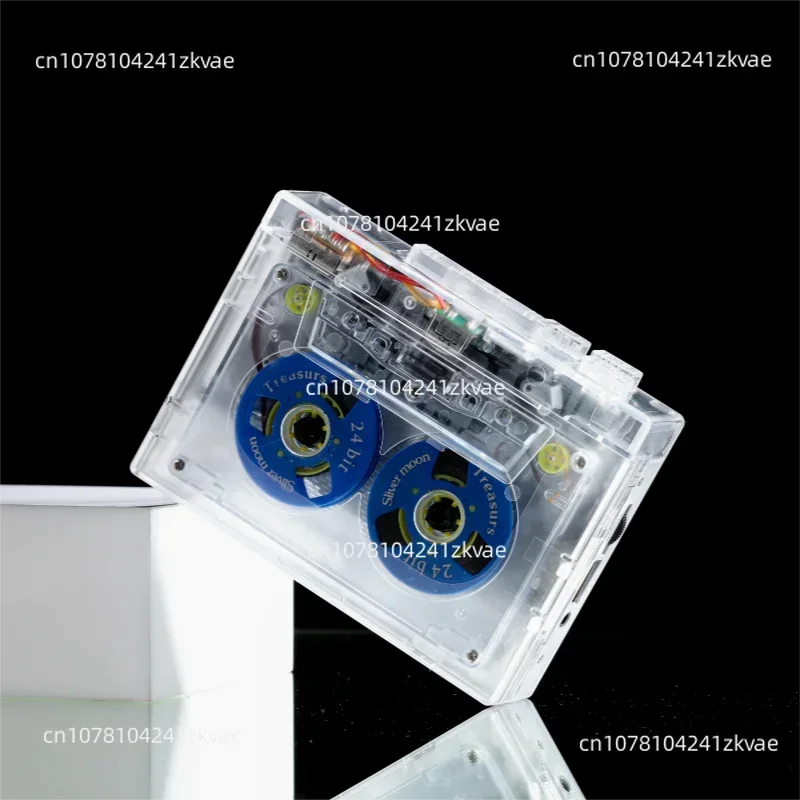 

Прозрачный ленточный плеер, USB-плеер, MP3-лента Walkman, ностальгический винтажный кассетный плеер