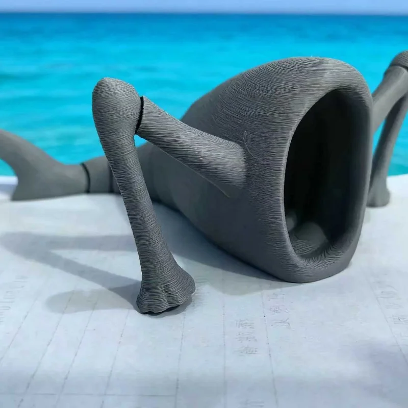 Serie de monstruos del Mar profundo impresos en 3D, juguete creativo novedoso, juguete divertido único móvil, juguete coleccionable de criatura de fantasía para niños y adultos
