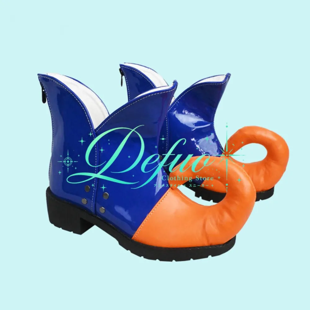 Magic Show Cosplay Shoes Custom Made Performance Boots for Christmas Carnival Party and Studio Photo Shoot