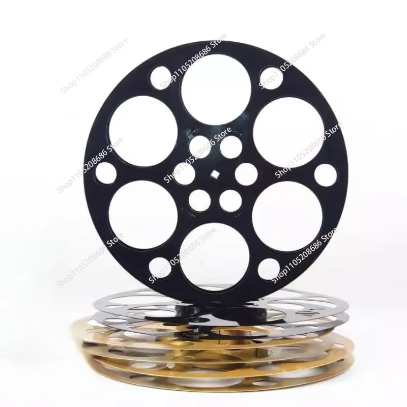 Used nostalgic old movie decoration 16mm film clip projector copy