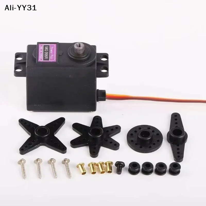 1 Set 180/360 Degree Digital Model Aircraft Vehicle Robotic Arm Steering Servo SG90 MG996R Metal Standard Servo