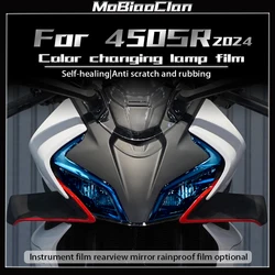 For 24 CFMOTO 450SR 450sr sr450 2024 Transparent Headlights Tail Light Film Instrument Film Protection Film Sticker Film