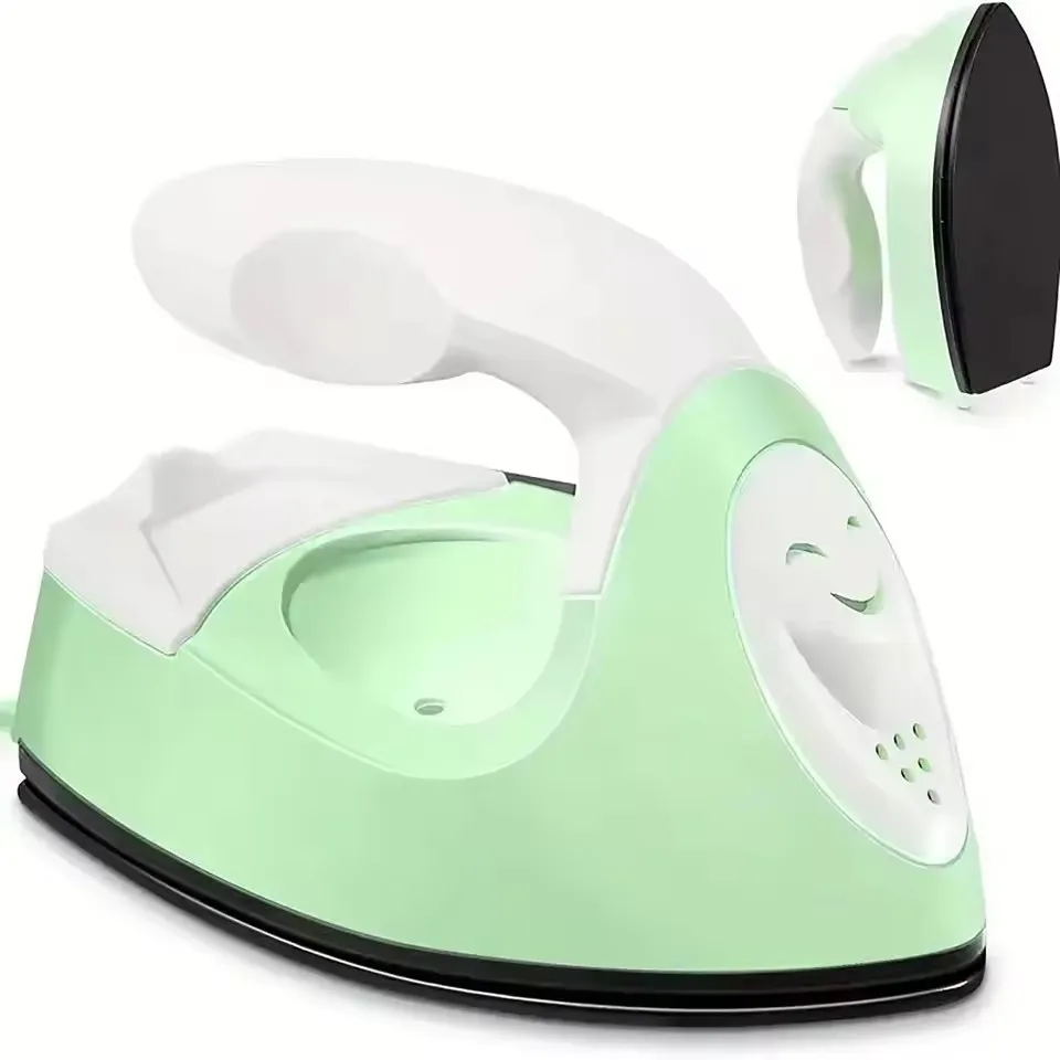 1pc Mini Iron for Beading and Rhinestones - Compact Travel Steam Iron for Crafting and DIY Projects