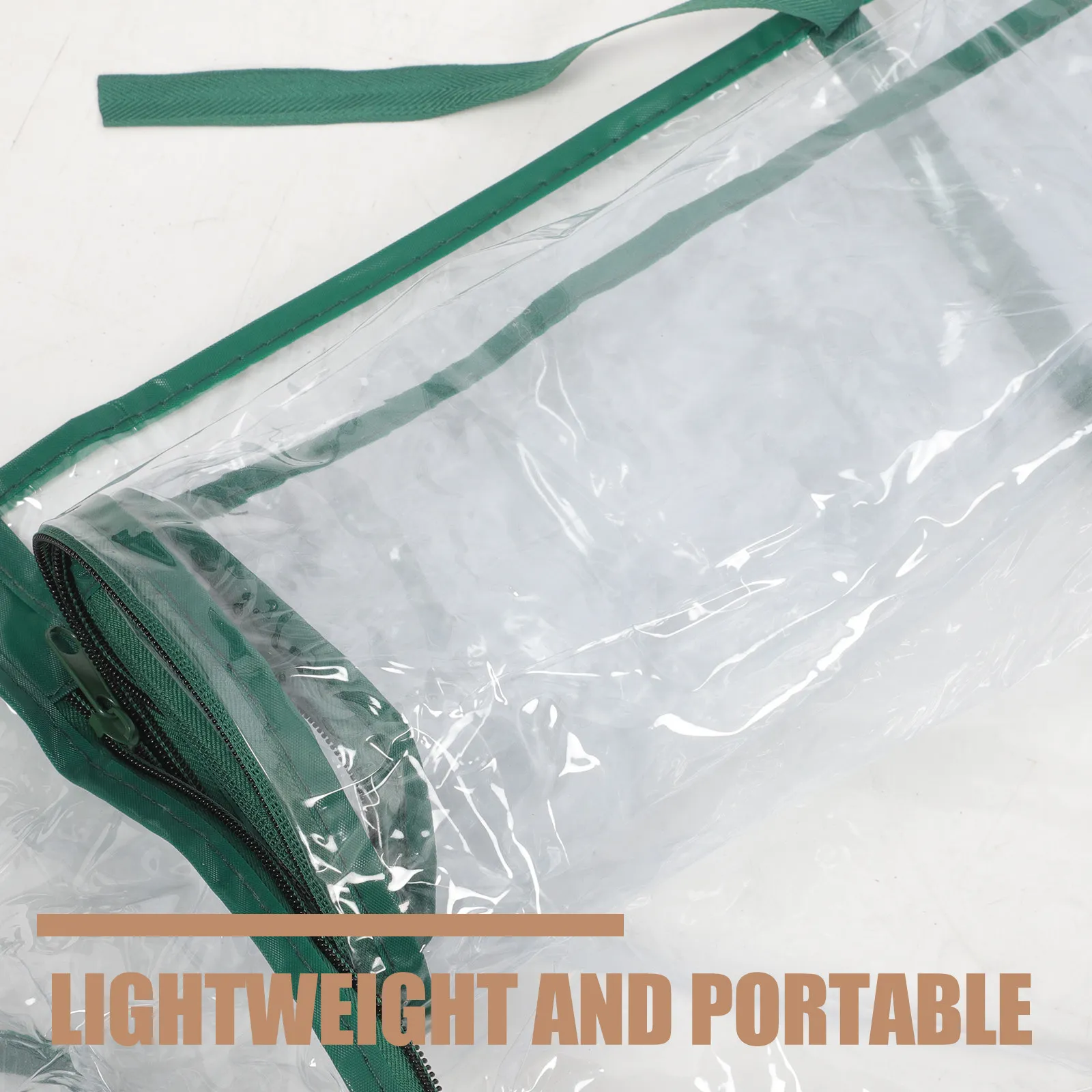 Greenhouse Cover Replacement for Mini Greenhouses Lightweight Foldable Rainproof Garden Protective Cover for Plants Extended