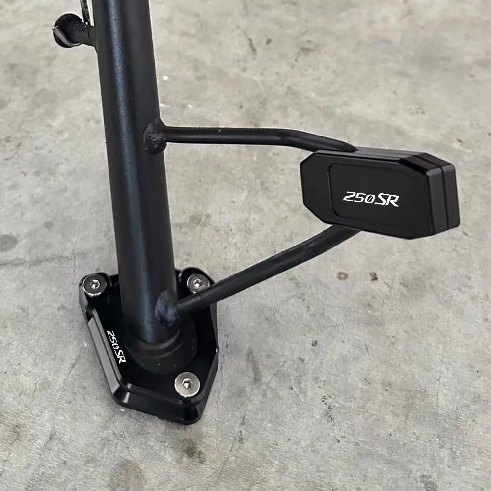 

For CFMOTO 250SR 250 SR 2020 2021 2022 2023 2024 2025 Motorcycle Accessories Extension Kickstand Foot Side Stand Enlarger Pad