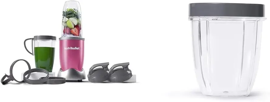 

Pro 900W 13Pc Pink Blender Set with 18oz Short Cup