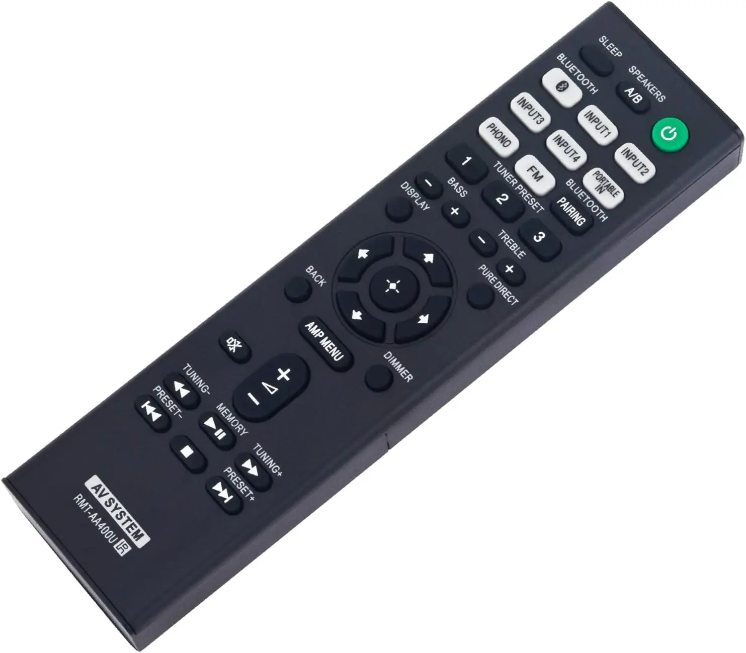 RMT-AA401U Replacement Remote Control Applicable for Sony AV Receiver STR-DH190 STR-DH590 STR-DH790 STRDH190 STRDH590 STRDH790