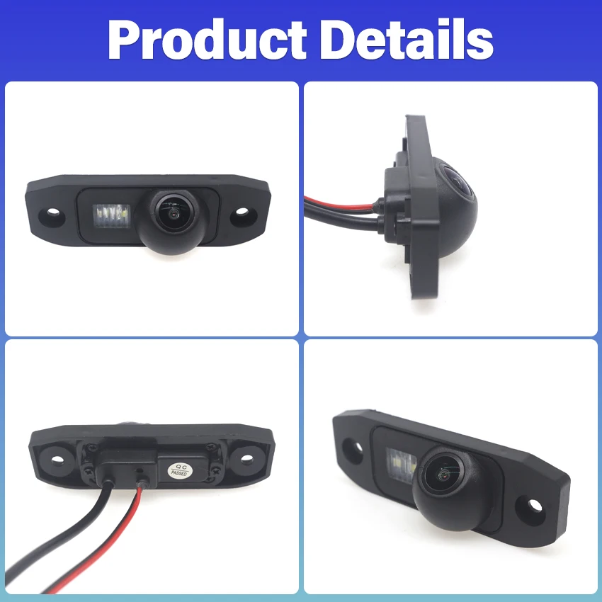 سيارة كاميرا الرؤية الخلفية لفولفو XC60 2009 ~ 2016 2017 2018 2019 2020 سيارة عكس كاميرا لموقف السيارات كامل HD CCD مقاوم للماء جودة عالية