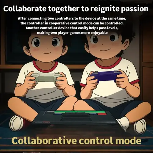 Imagen 2 del producto AOLION-mando inalámbrico con Bluetooth, Joystick Hall para Windows, Android, mac, iOS, Nintendo Switch 2/1, vapor somatosensorial