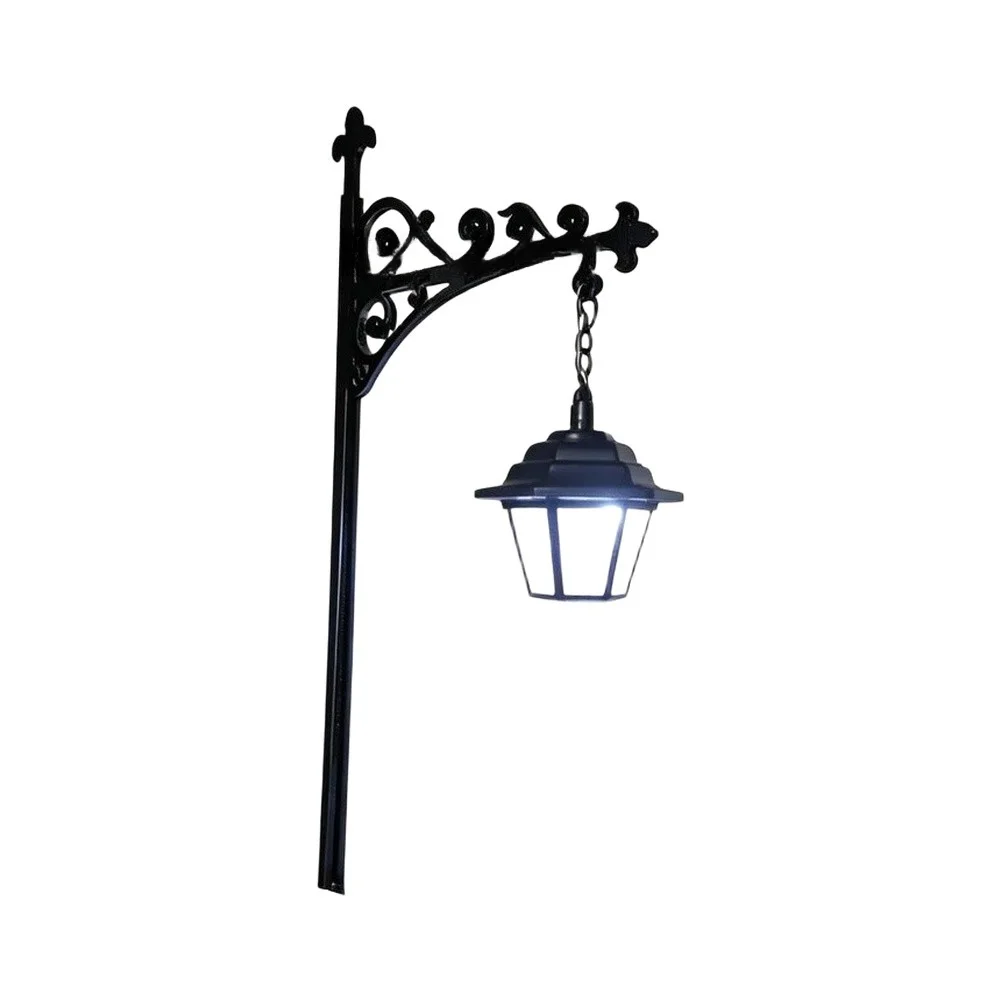 Cozy LED Light For Studying Bookend Antique Book Holder Library Lantern Sturdy Metal Construction Anti-slip Base