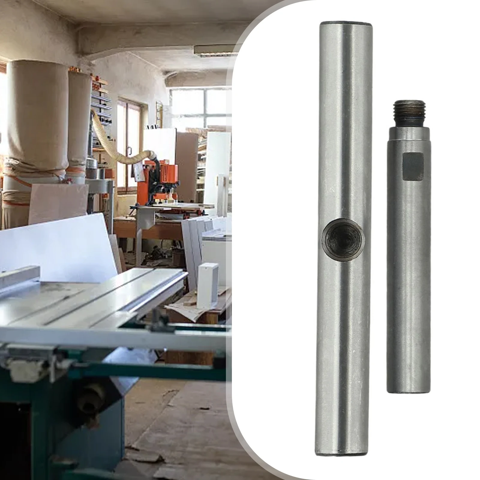Removable 6Inch Lathe Tool Rest for 16MM Tool Rest Base Stainless Steel Woodworking and Metalworking Accessory