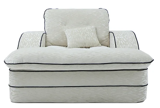 #Compressed Oversized Sofa Bed Set Vacuum Packed Accent Sofa with Contrast Piping Space-Saving for Apartment Living Room
