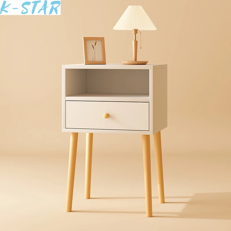 K-star Bedside Table Simple Small Unit Modern And Minimalist Bedroom Small Bedside Table Bedside Storage Cabinet Hot Sale 2024