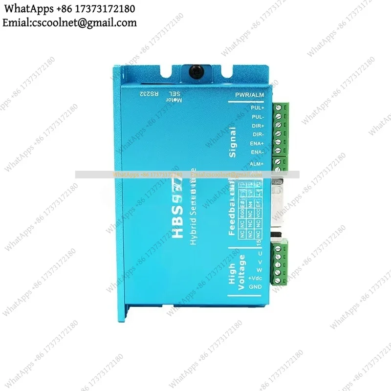 HBS507 Hybrid Servo Drive NEMA 23 3 Phase Closed Loop Motor 50VDC 6A Input Step Driver Motor Parts