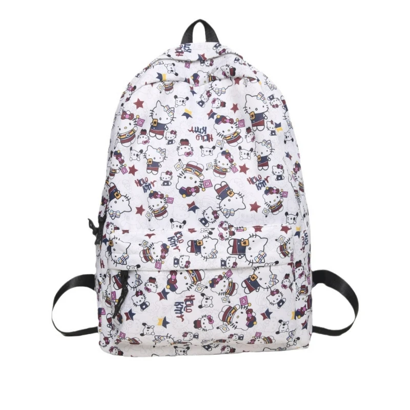 

hellokitty school bag cute fashion cartoon Sanrio backpack Hello Kitty student junior high school girls school travel bag