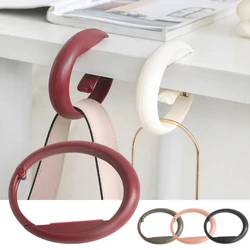 Portable Bag Hook Hanger Foldable Table Hook Office Decor Plastic Desk Side Hook Use Handbag Travel Bag Organizer Hook Holder