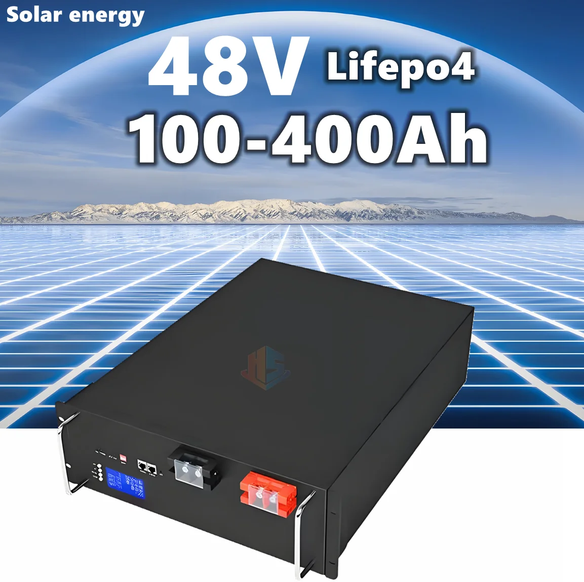 HS 48V 100Ah 120Ah 150Ah 200Ah 300Ah 400AH Lifepo4 Lithium Battery bluetooth BMS Solar Energy Storage System For Base Station