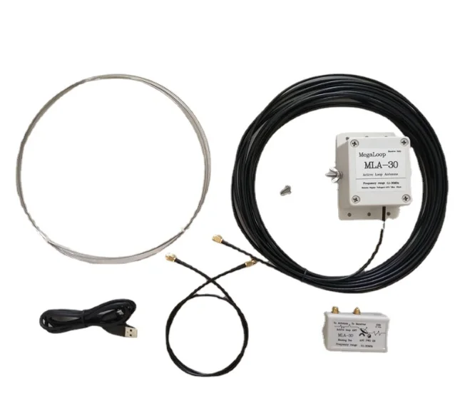 MLA-30 Ring Active Receiving Antenna, Low Noise, Medium Wave, Short Wave Antenna, Balcony Erection