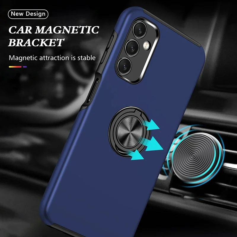 ShockProof Case For Samsung Galaxy A34 A54 A55 A35 A53 A33 A52 A52S A15 A25 A14 A24 A13 A23 A32 A22 A73 A51 A71 A50 Magnet Cover