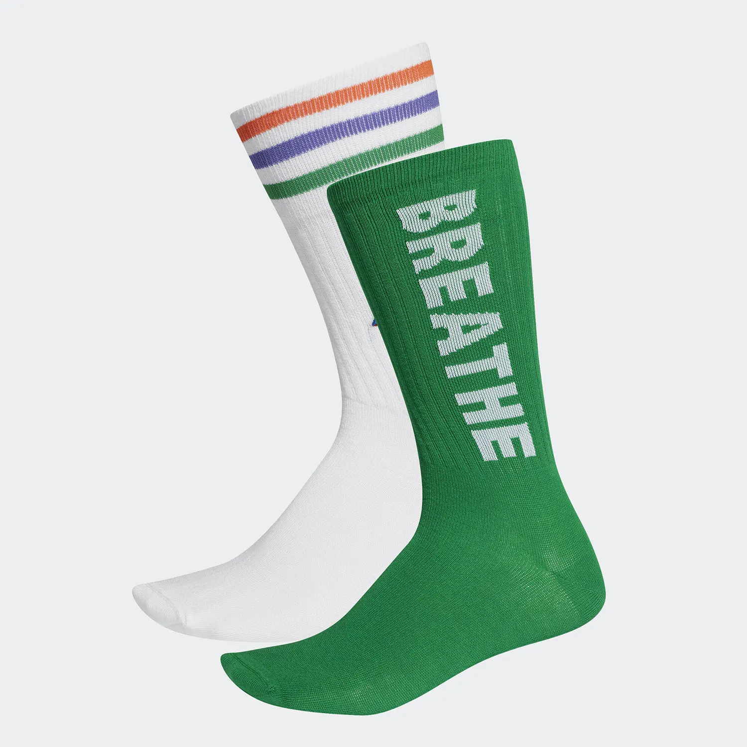 

Adidas Genuine Three Stripes Seasonal New Unisex Training Sports Socks FS0086