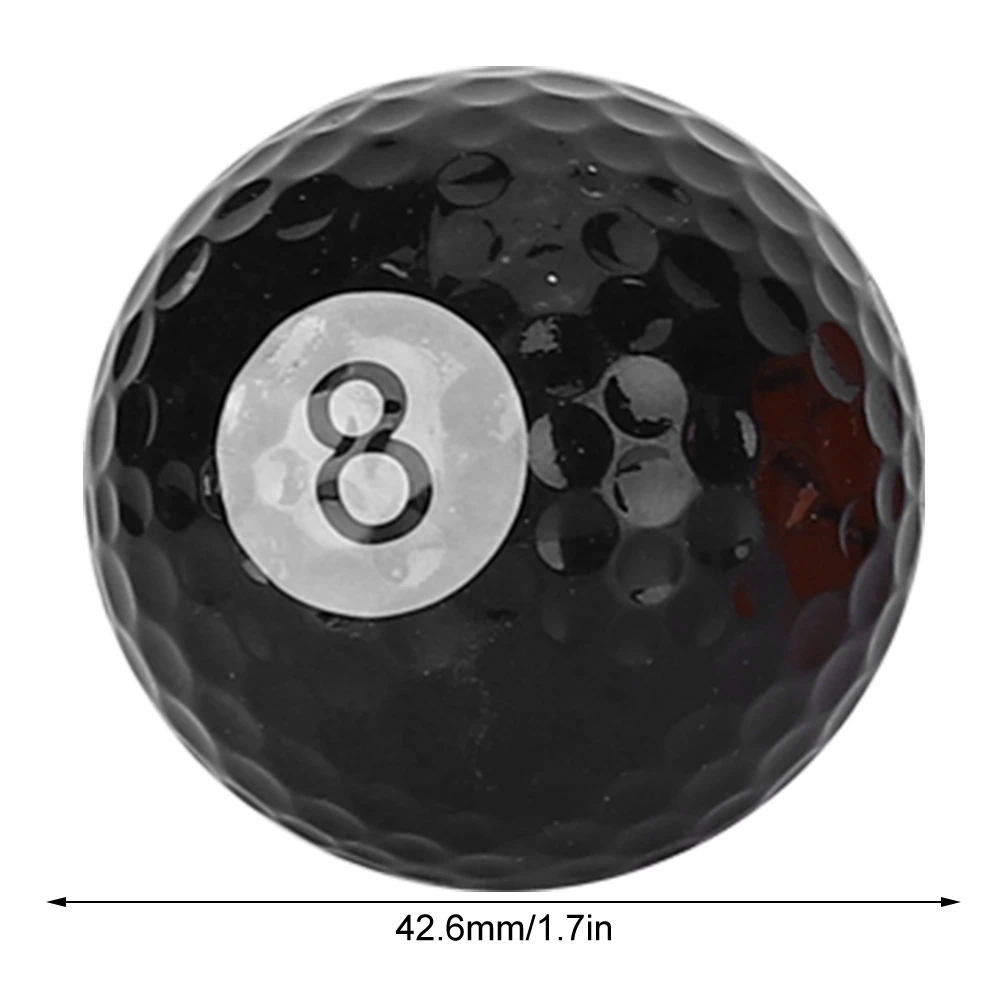 6Pcs Portable Golf Balls Sports Practicing Gift Balls Accessory for Competition Usage