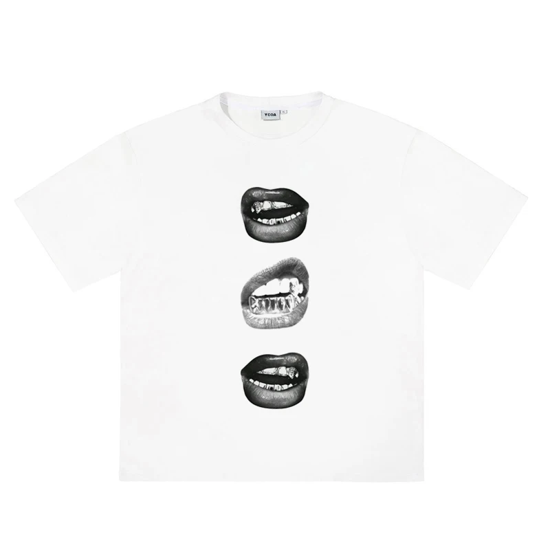 

Women's Casual T-shirt with Heart-shaped Print Round Neck Short Sleeved Top and Short Sleeved Casual Women's Clothing Shein