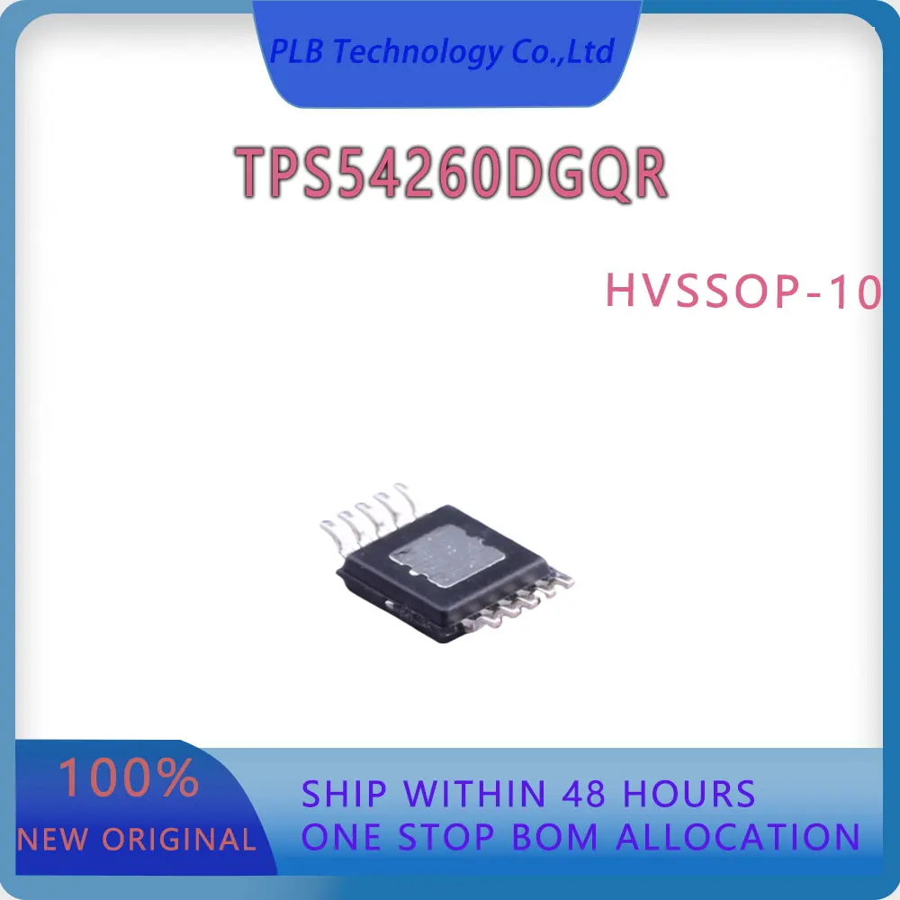 Original TPS54260 Integrated circuit TPS54260DGQR HVSSOP-10 2.5A Step-Down Converter New Electronics IC Chip