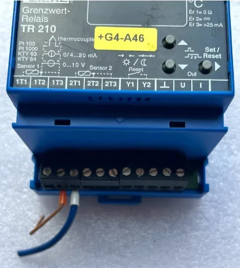 Temperature controller TR210 T224073 plus relay