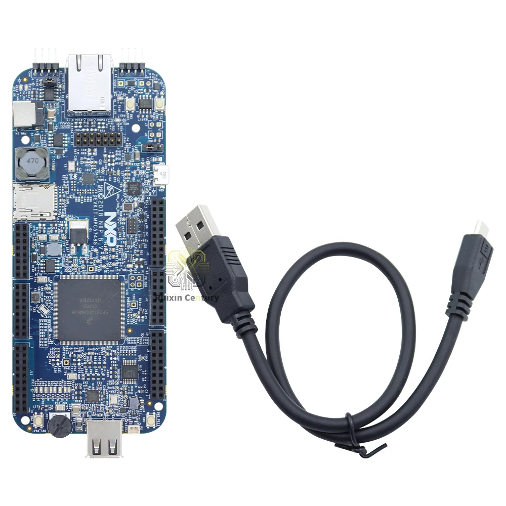 Плата оценки безопасного шлюза FOR DEVKIT-MPC5748G, 160 МГц, архитектура питания e200z4, HSM, Ethernet, FlexRay, CAN, LIN, USB, SDHC