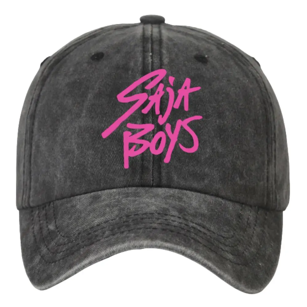 Kpop Demon Hunters Baseball Cap Huntrx Saja Boys Cosplay Baseball Cap for Men Women Summer Trucker Hat Adjustable Cap Halloween