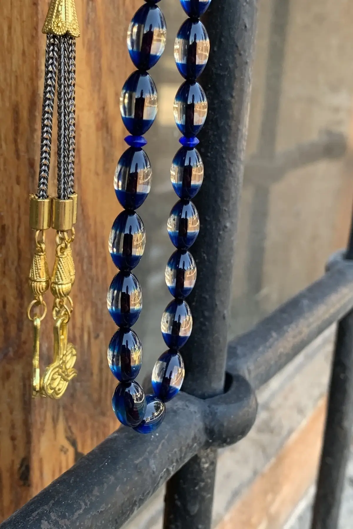 Herren Niger Pulver Bernstein Gebets perlen Rosenkranz ist der schönste und originellste Zugang ganz besondere Geschenk Musik Islam