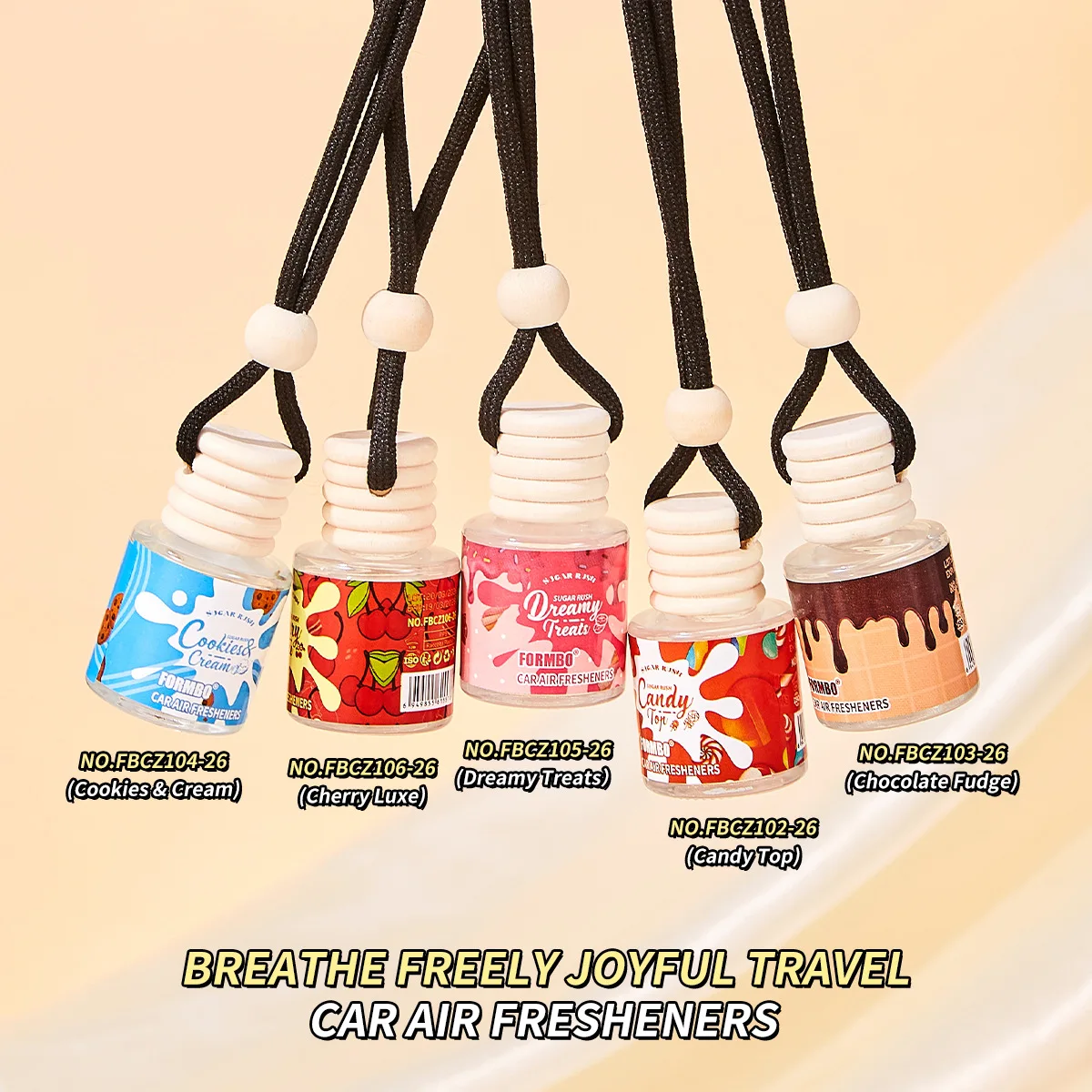 Harness-type Car-mounted Perfume, Long-lasting Fragrance, Purifies The Air, Keeps You Charming and Fresh, Refreshing Air