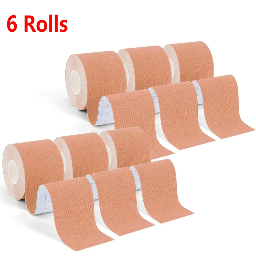 Kinesiologie-Tape, elastisches Kinesiologie-Therapie-Tape, sportliches Klebeband, atmungsaktiv, Sport, ungeschnittenes Klebeband, Therapie-Erholung für Knieschmerzen