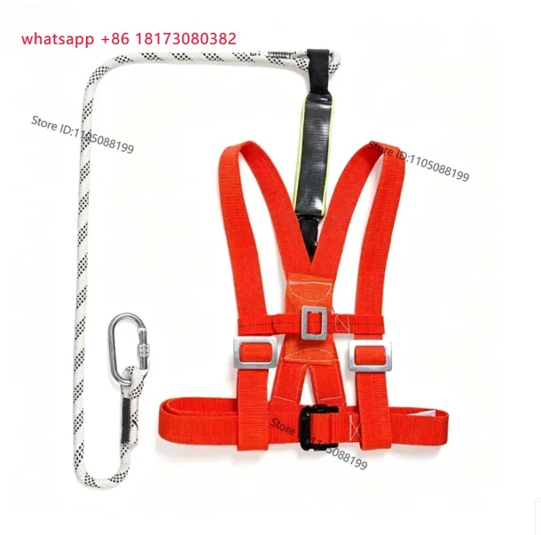 Safety belt High altitude anti-fall construction site shelving single rope double back belt buffer